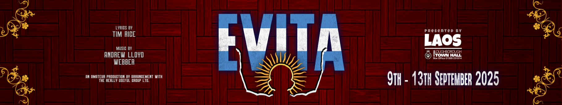 25-09 LAOS Evita – Banner